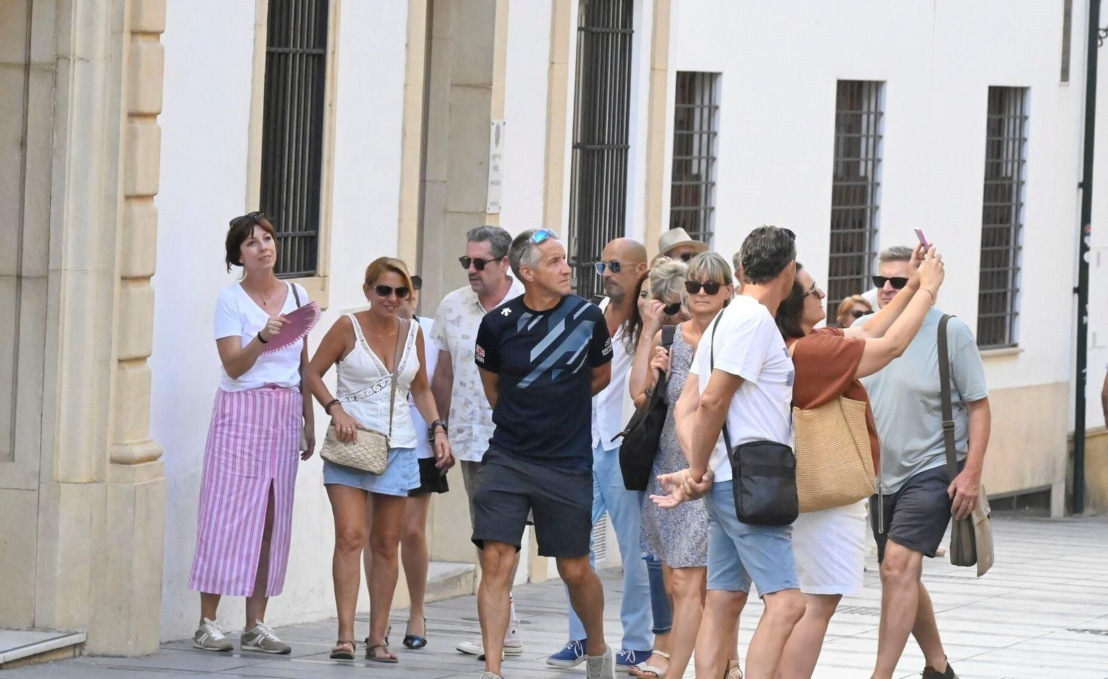 Turistas en la Judería de Córdoba.