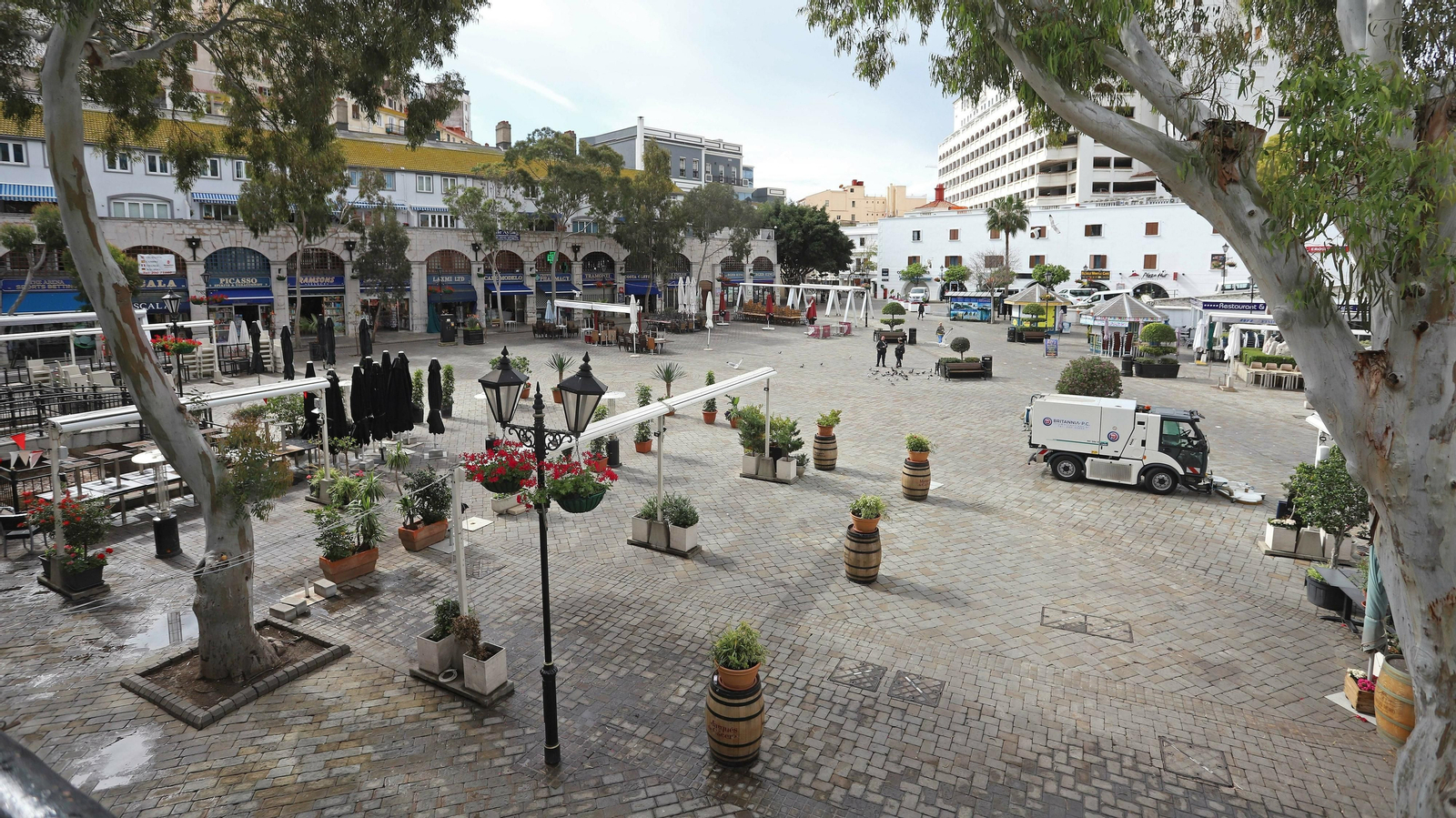 Fotos de la crisis del coronavirus en Gibraltar