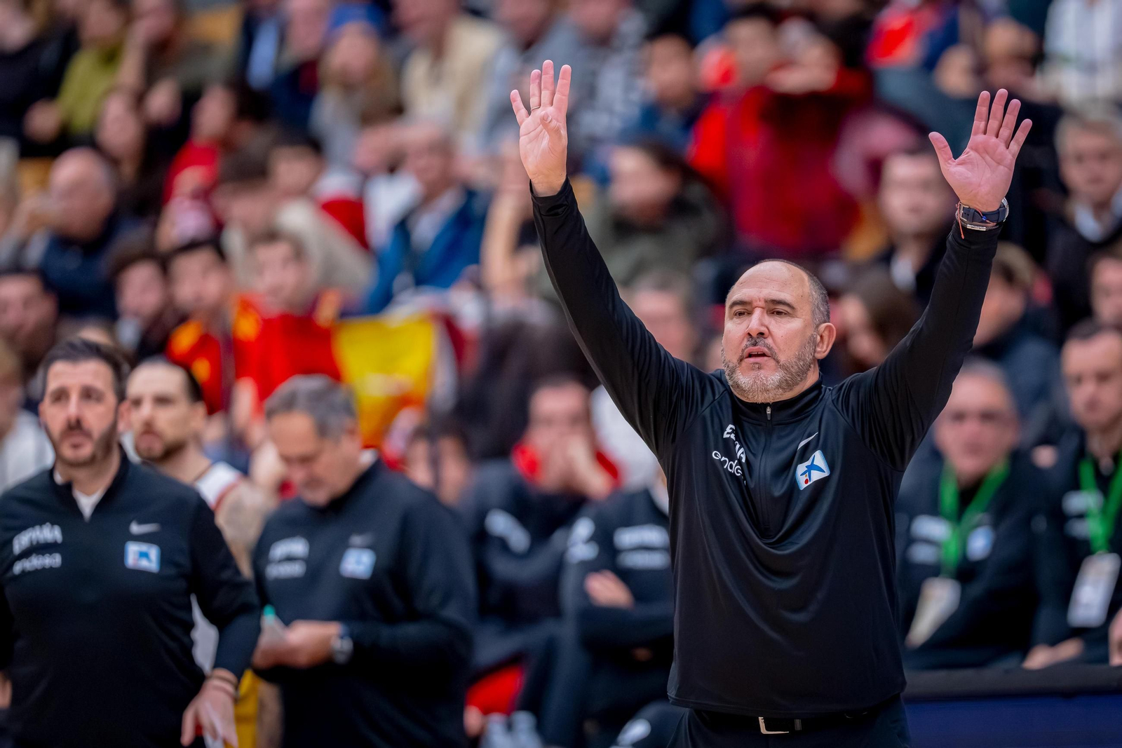 Las mejores fotos del Dinamarca-España de baloncesto