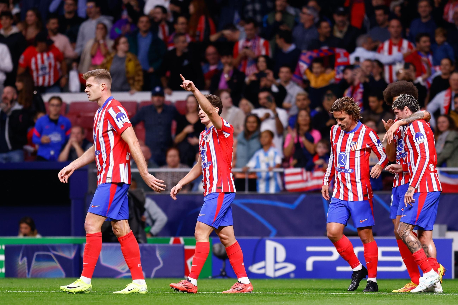 Las mejores imágenes del Atlético de Madrid en su duelo contra el Lille