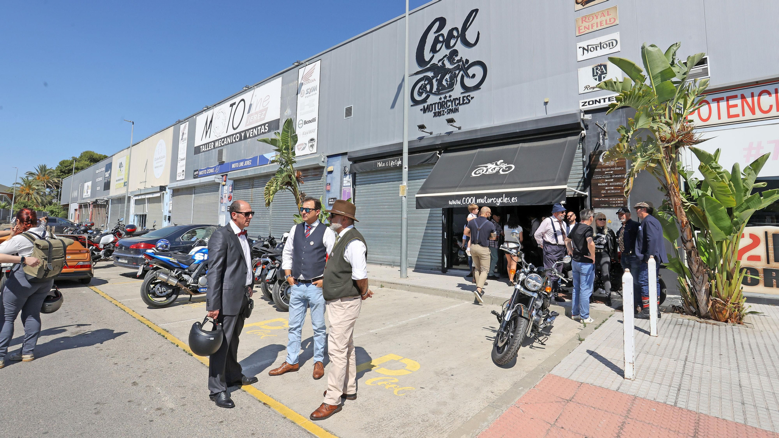 Búscate en el evento motero solidario "The Distinguished Gentleman´s Ride" en Jerez