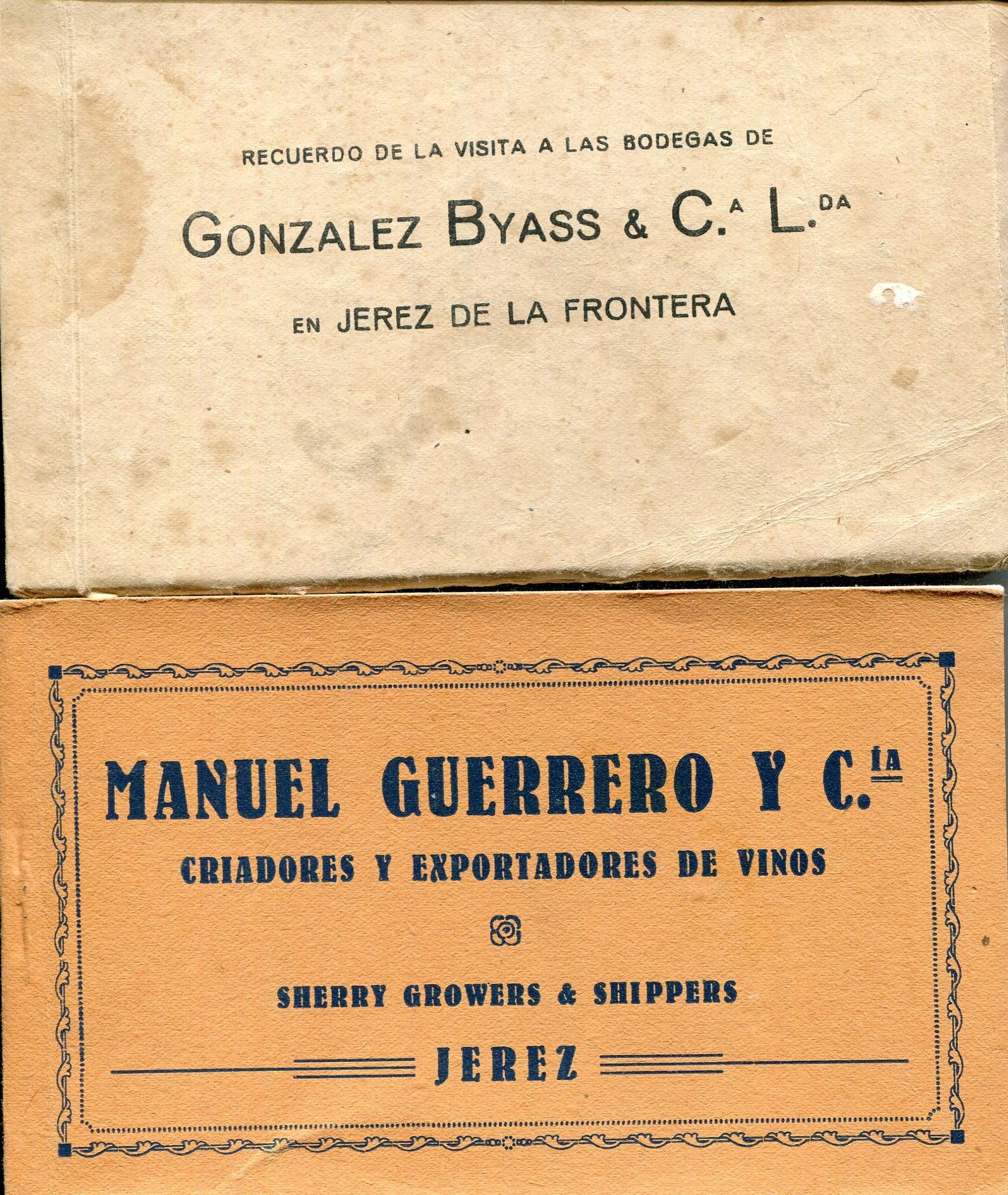 Librillos promocionales ilustrados con fotos.