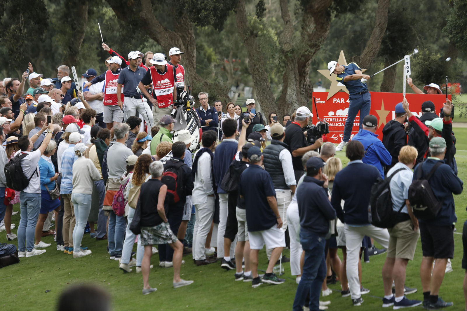 Las fotos del domingo en el Andalucía Valderrama Masters de golf
