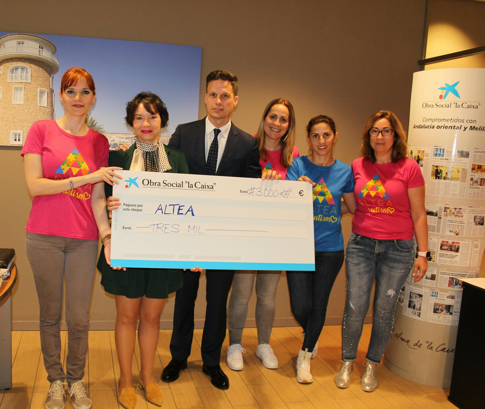 Caixabank colabora con la Asociación Altea Autismo.