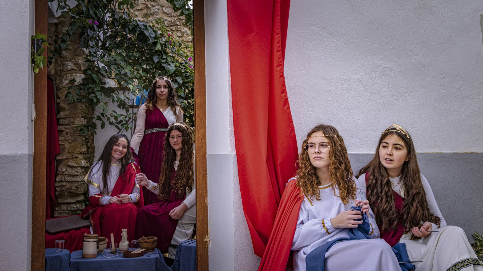 Las imágenes del Belén viviente en Medina Sidonia