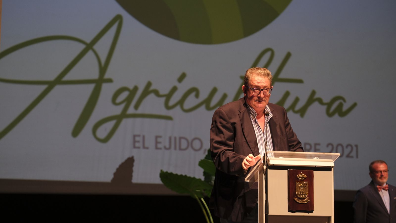 Diego Martínez, periodista de Diario de Almería y embajador mundial del Tirabeque de Dalías.