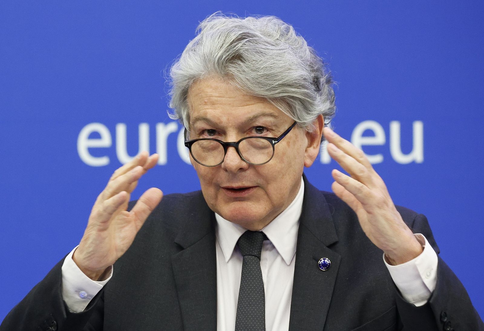 El comisario europeo de Industria, Thierry Breton.