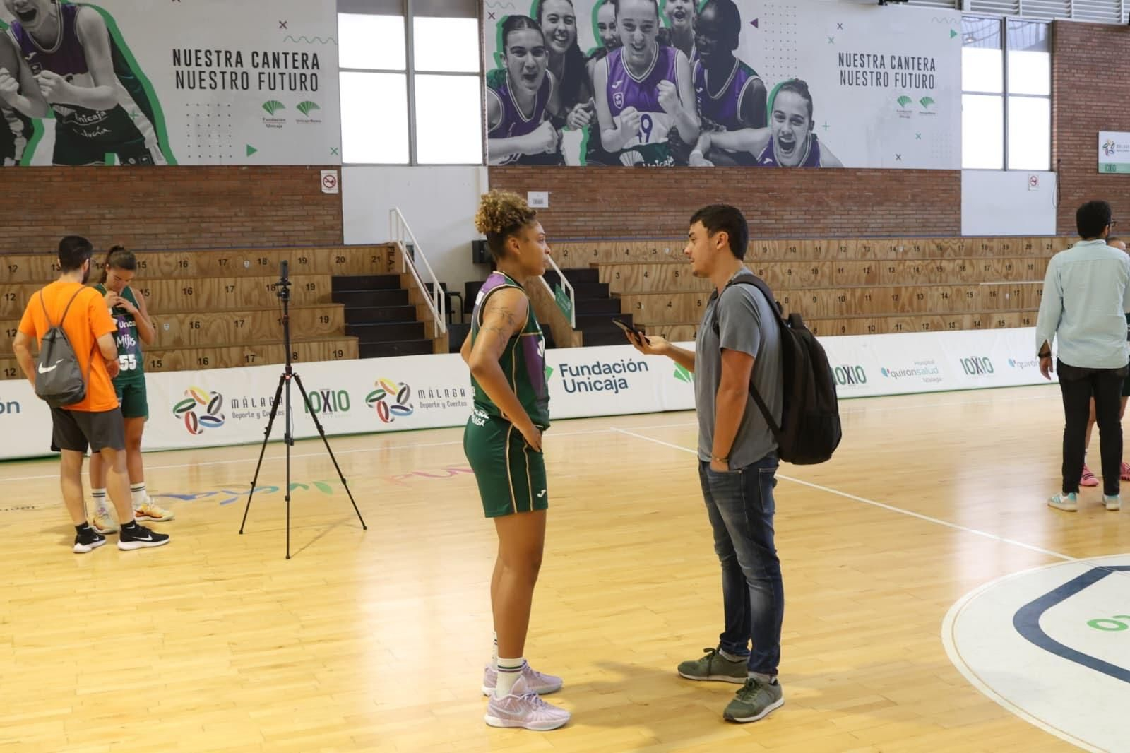 Sonrisas y buena energía en el Media Day del Unicaja Mijas