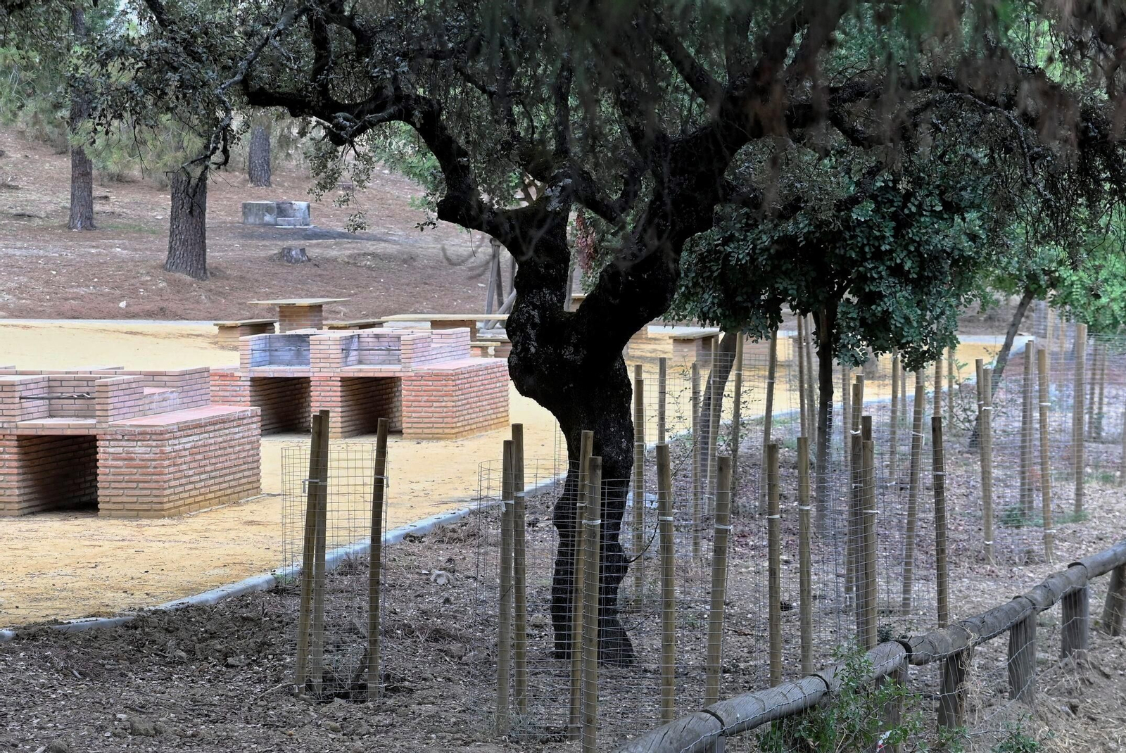 Así ha quedado el Parque Periurbano de Los Villares tras la primera fase de su reforma, en imágenes