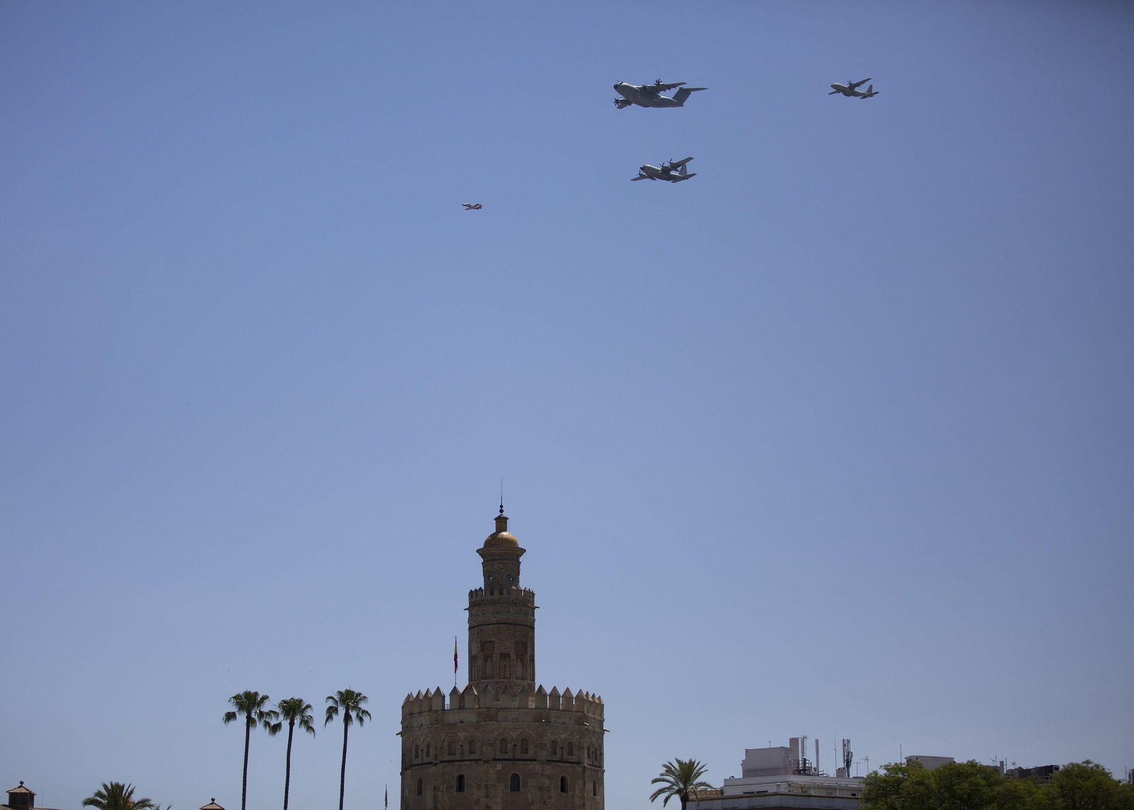Preparativos para el Día de las Fuerzas Aéreas