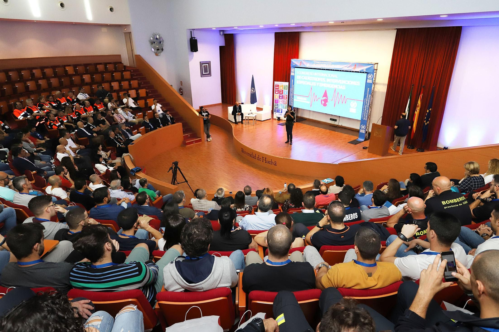 Imágenes del I Congreso Internacional de Catástrofes, Intervenciones especiales y Emergencias