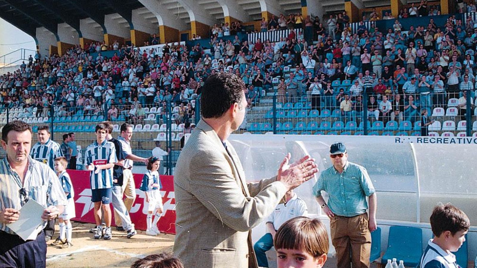 Joaquín Caparrós se despide del antiguo Colombino