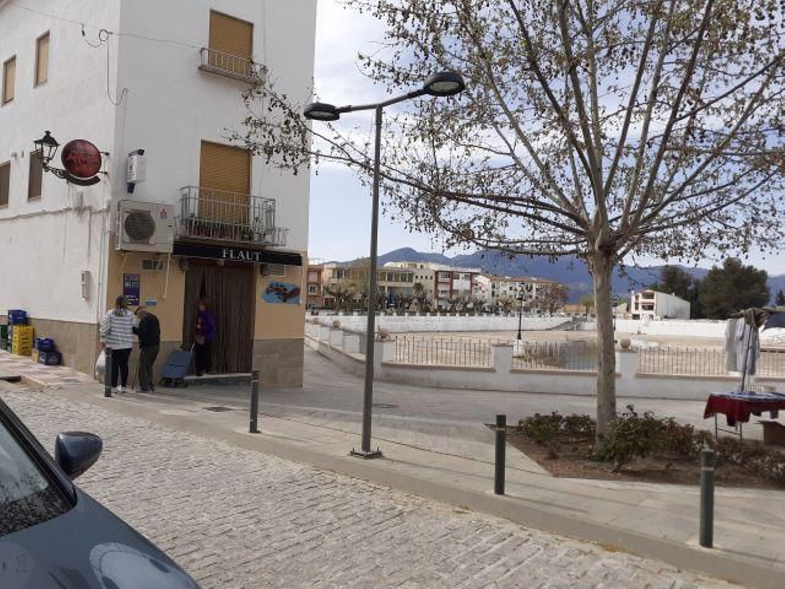 Cafe bar en el que se vendió el boleto.