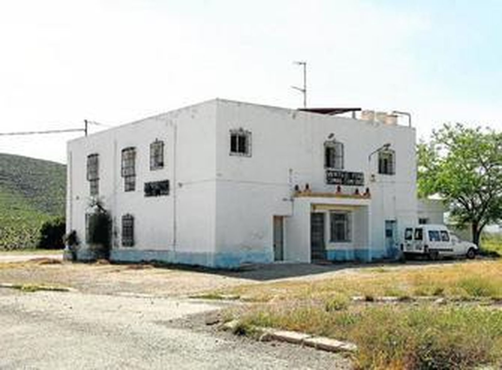 La antigua sede de la Venta El Pino se utiliza hoy como hostal.