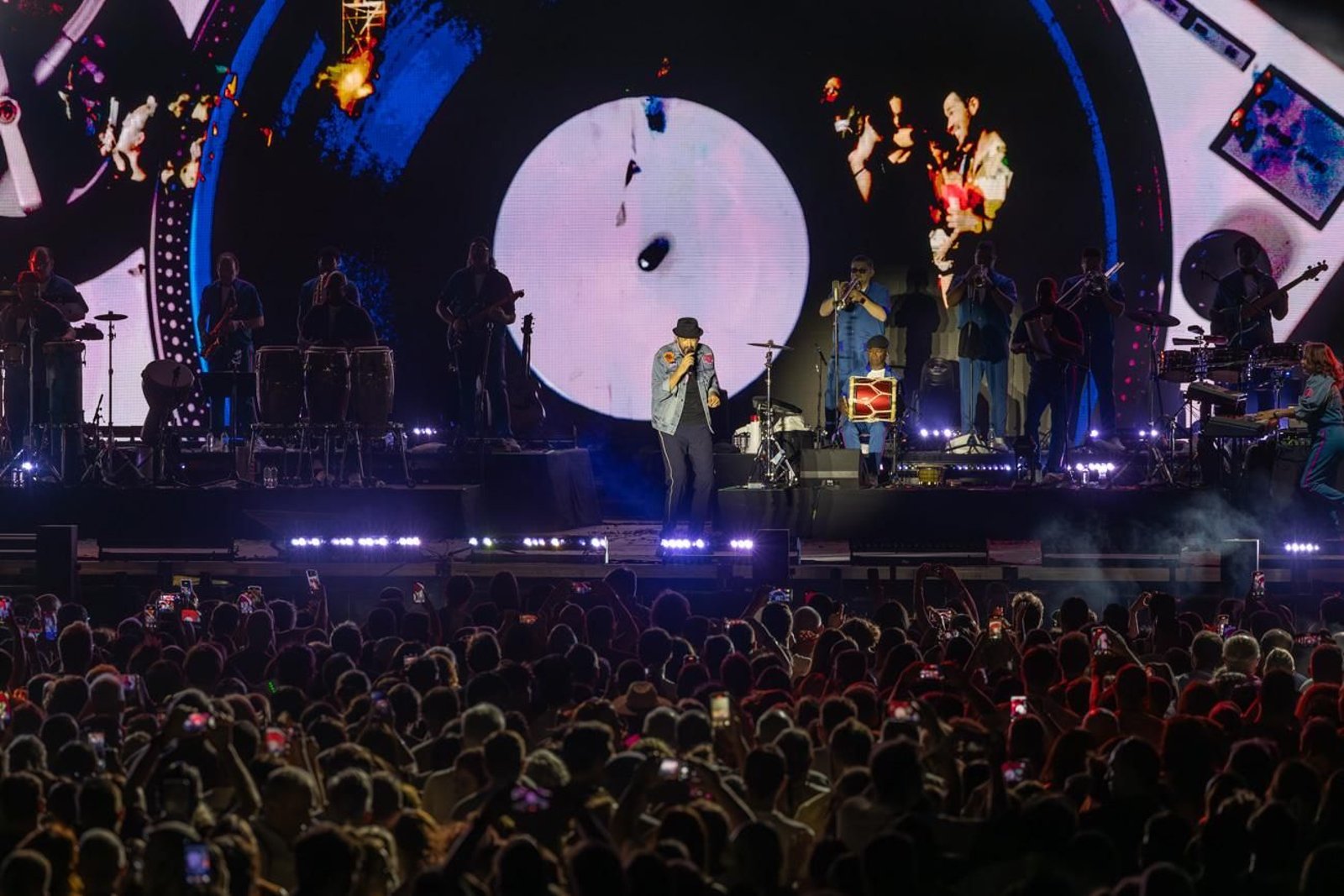 El primer concierto en Jaén de  Juan Luis Guerra, en el Vive Jaén Music Fest