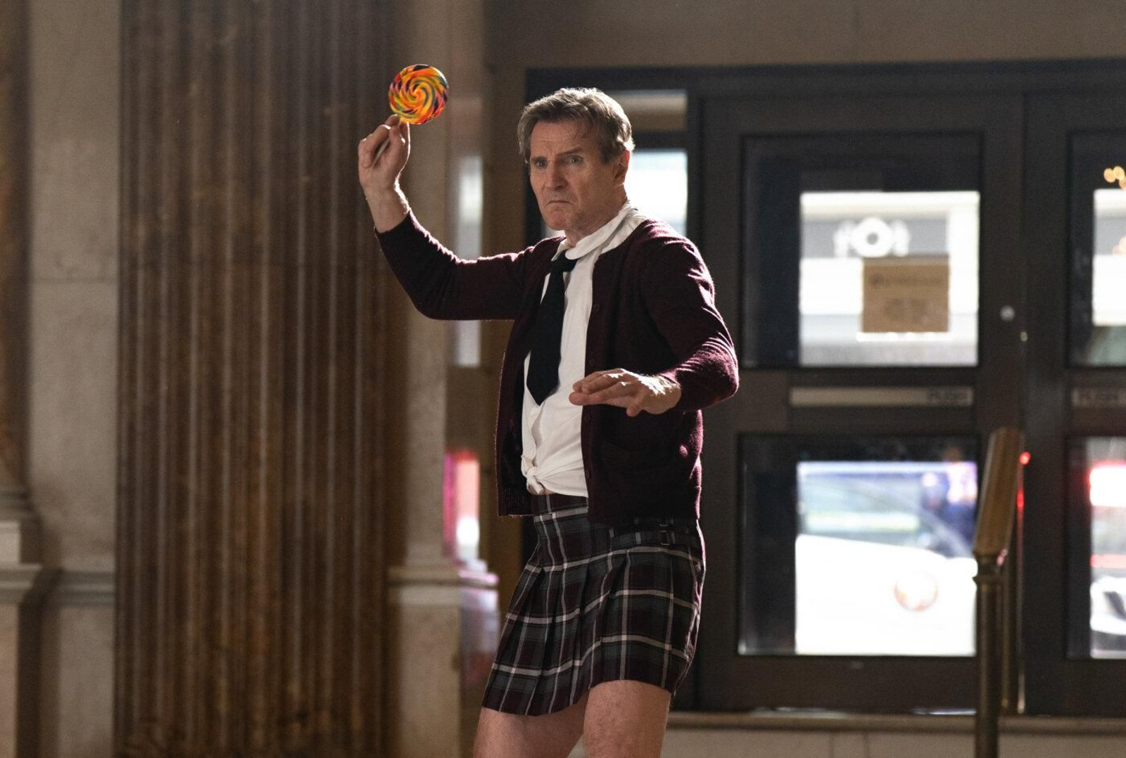 El actor Liam Neeson protagoniza el filme.