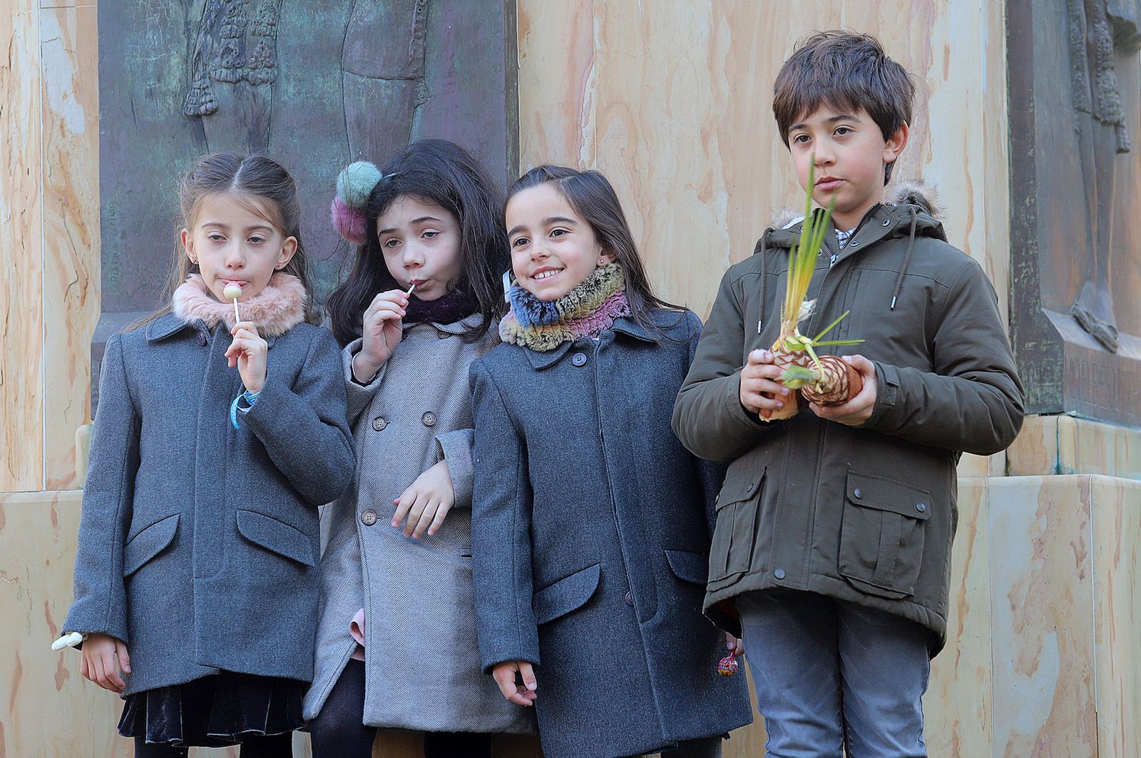 Imágenes de la procesión de San Sebastián en Huelva