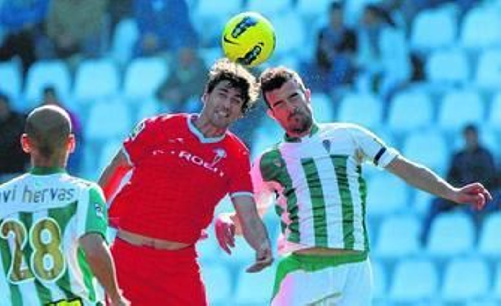 Mario Bermejo, en el partido de la pasada jornada en El Arcángel.