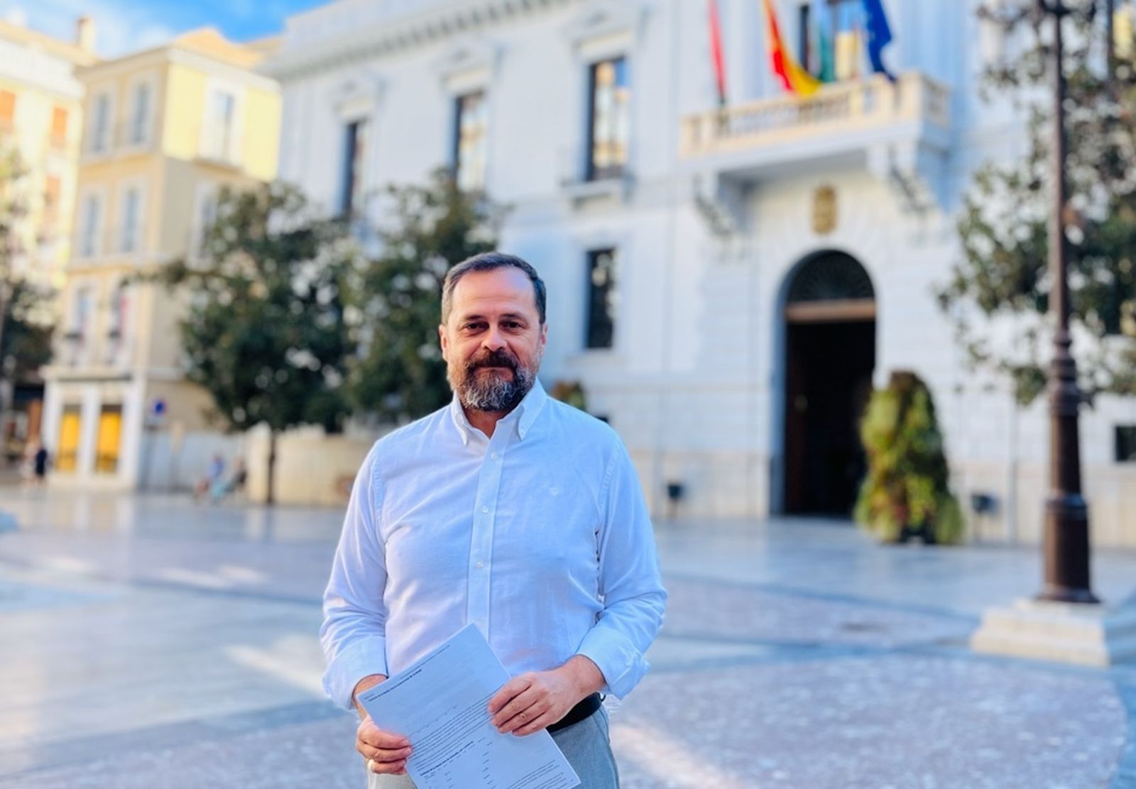 El concejal del PSOE Juanjo Ibáñez.