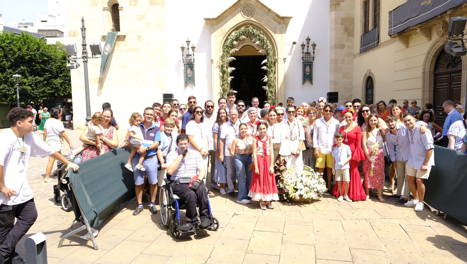 La ofrenda a la Virgen del Mar en imágenes