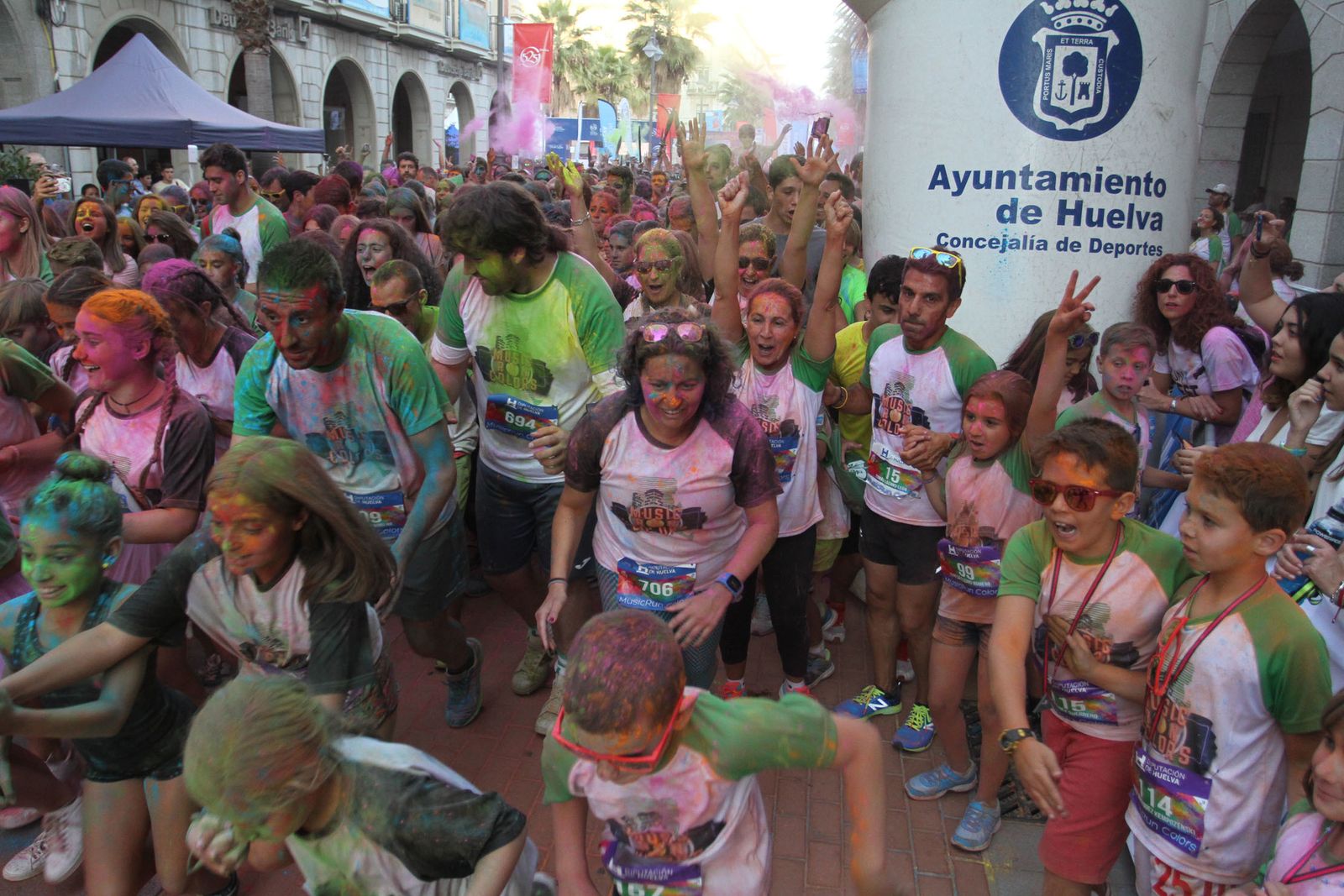 Music Colour run en Huelva