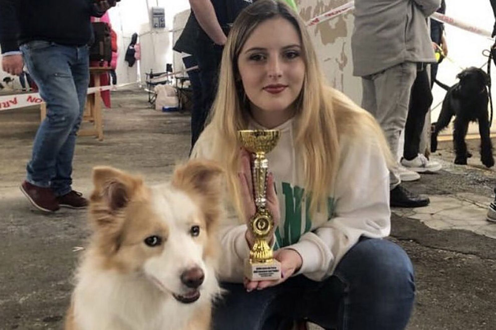 Claudia en una foto compartida por una amiga en redes sociales