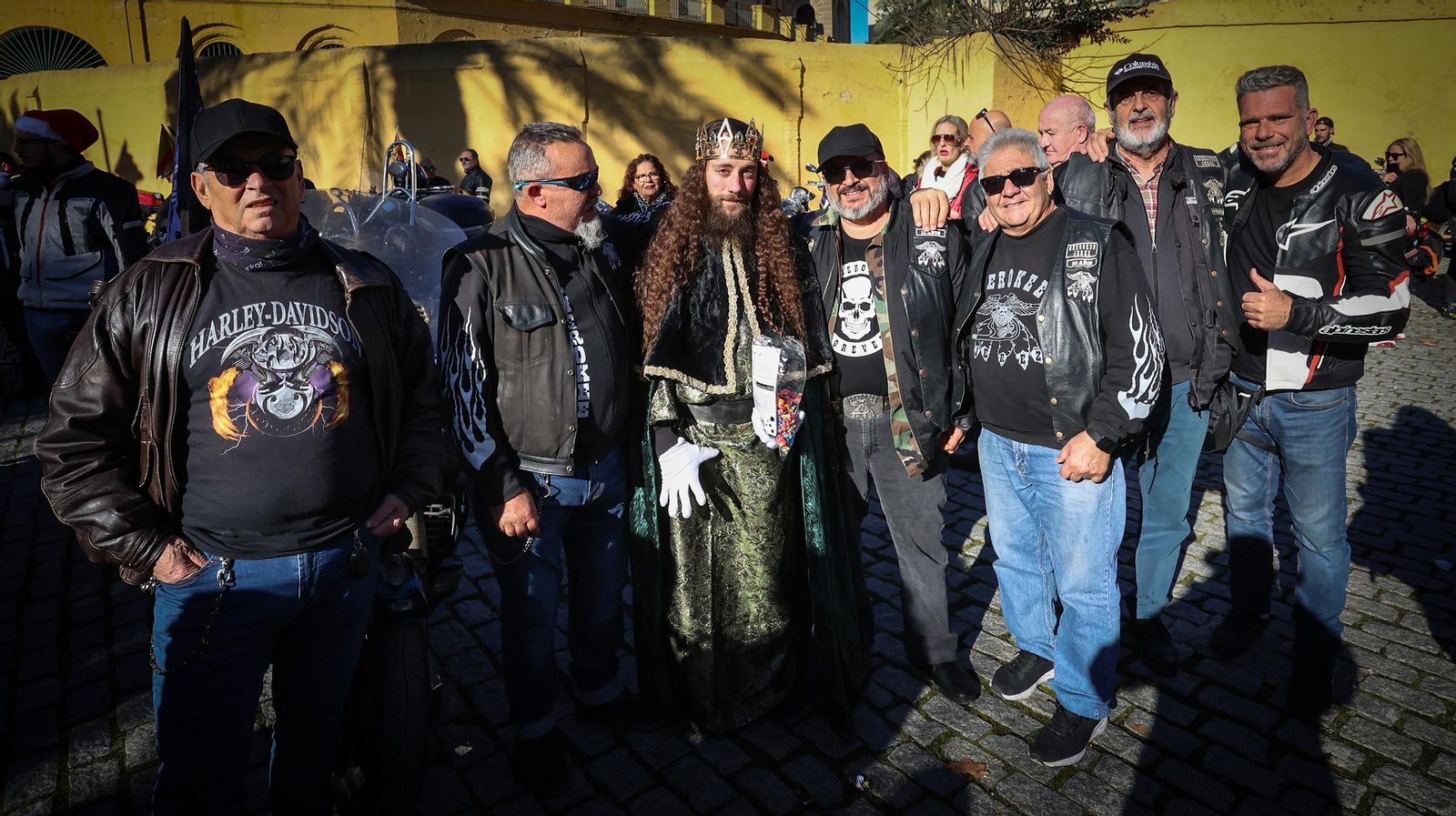 Búscate en la gran motorada solidaria celebrada en Jerez