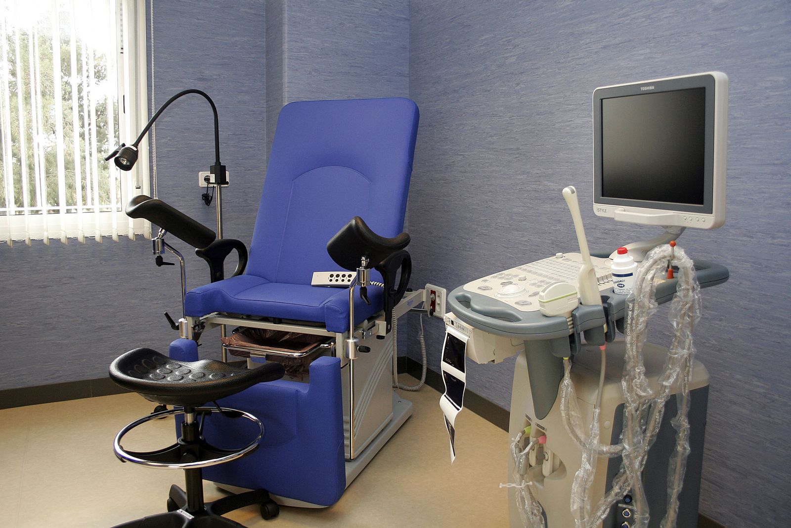 Una consulta de ginecología.