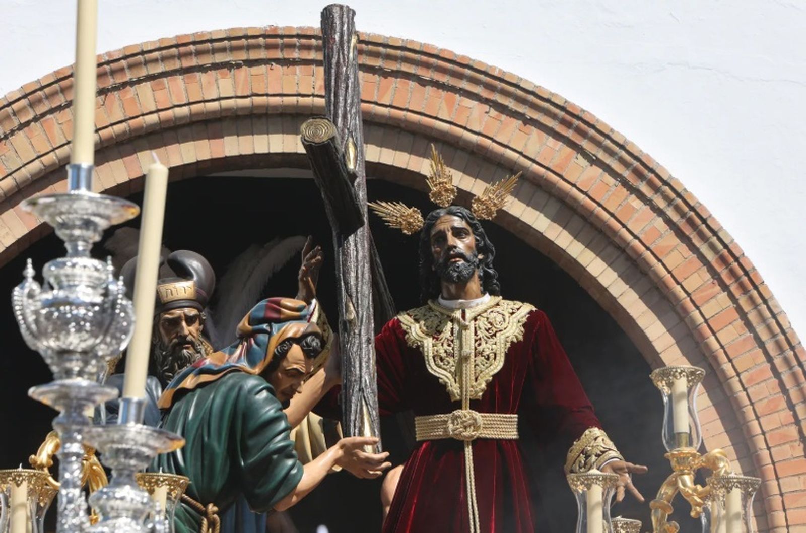 El Señor de la Victoria, obra de Antonio Illanes, autor también de la dolorosa