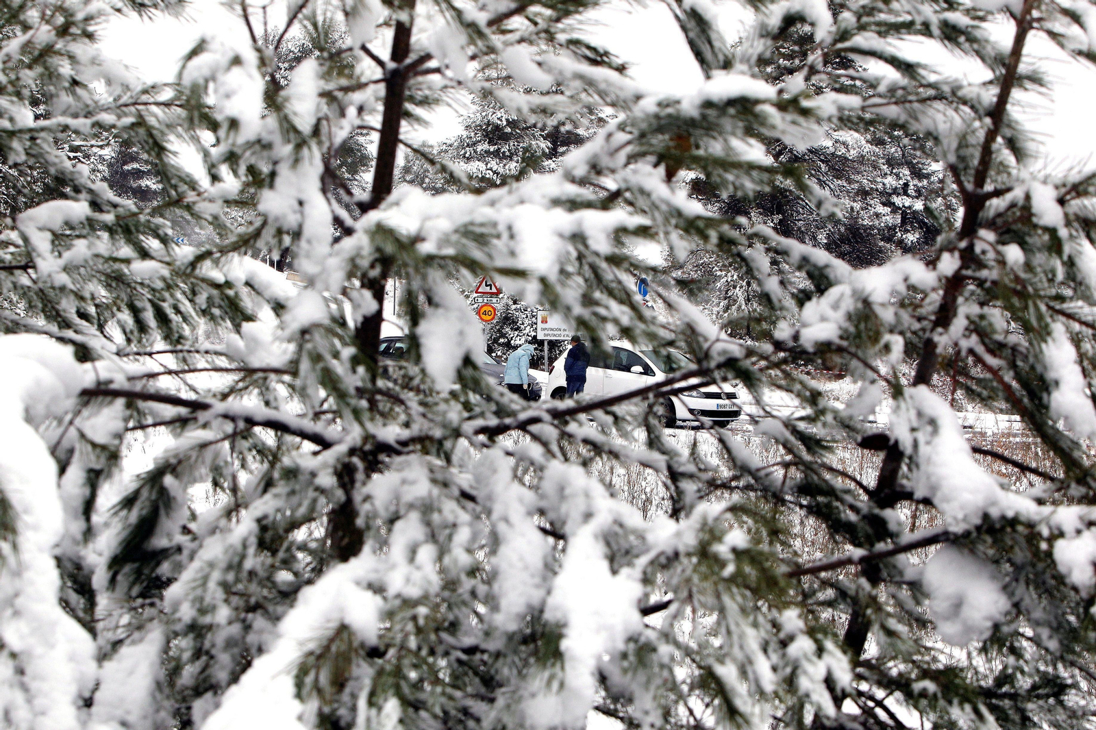 Las imágenes blancas que ha dejado la nieve en toda España