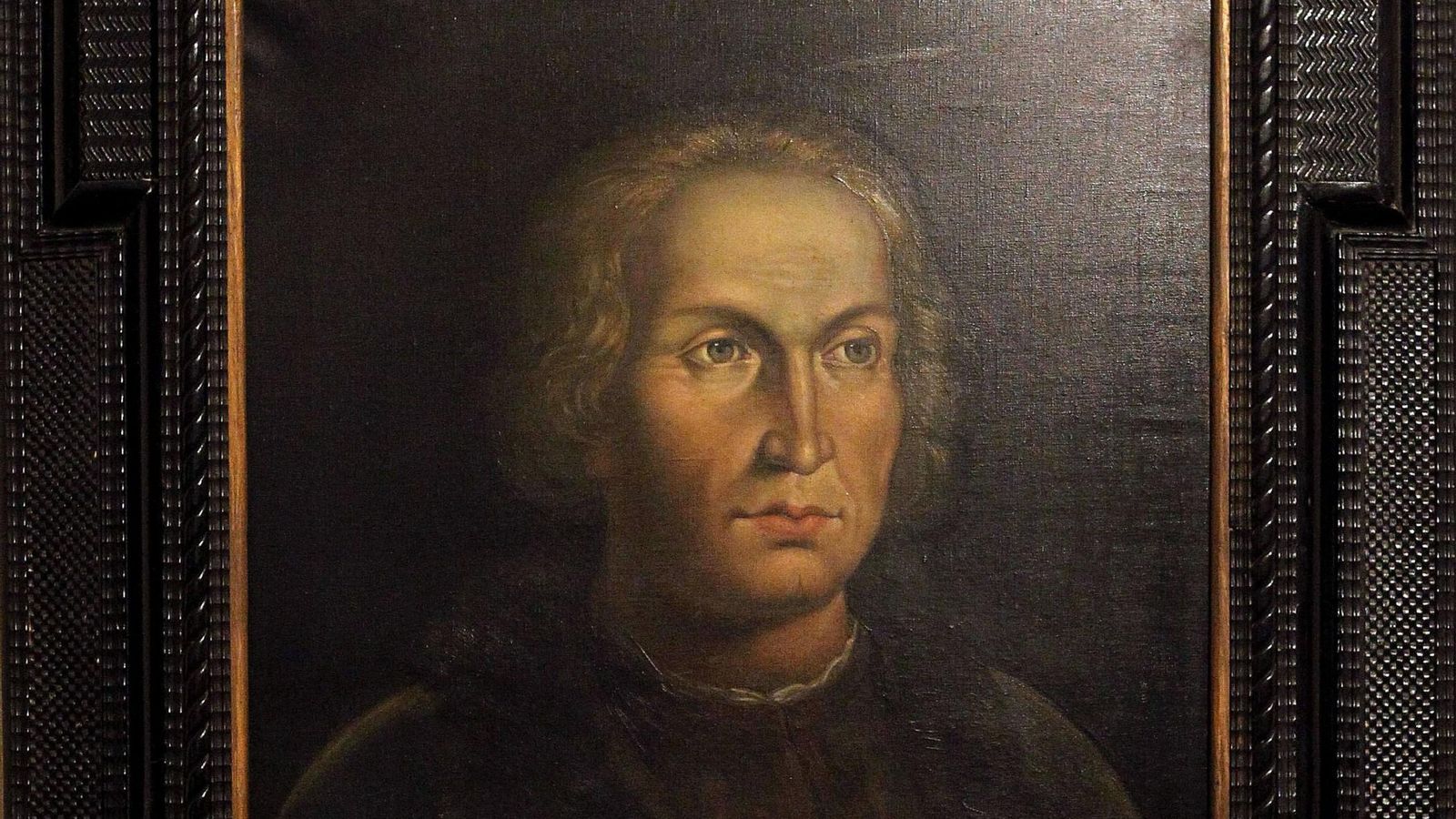 Un cuadro de Cristóbal Colón.