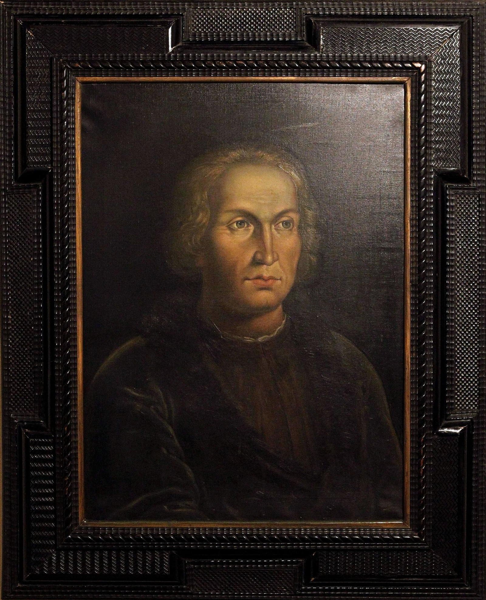 Un cuadro de Cristóbal Colón.