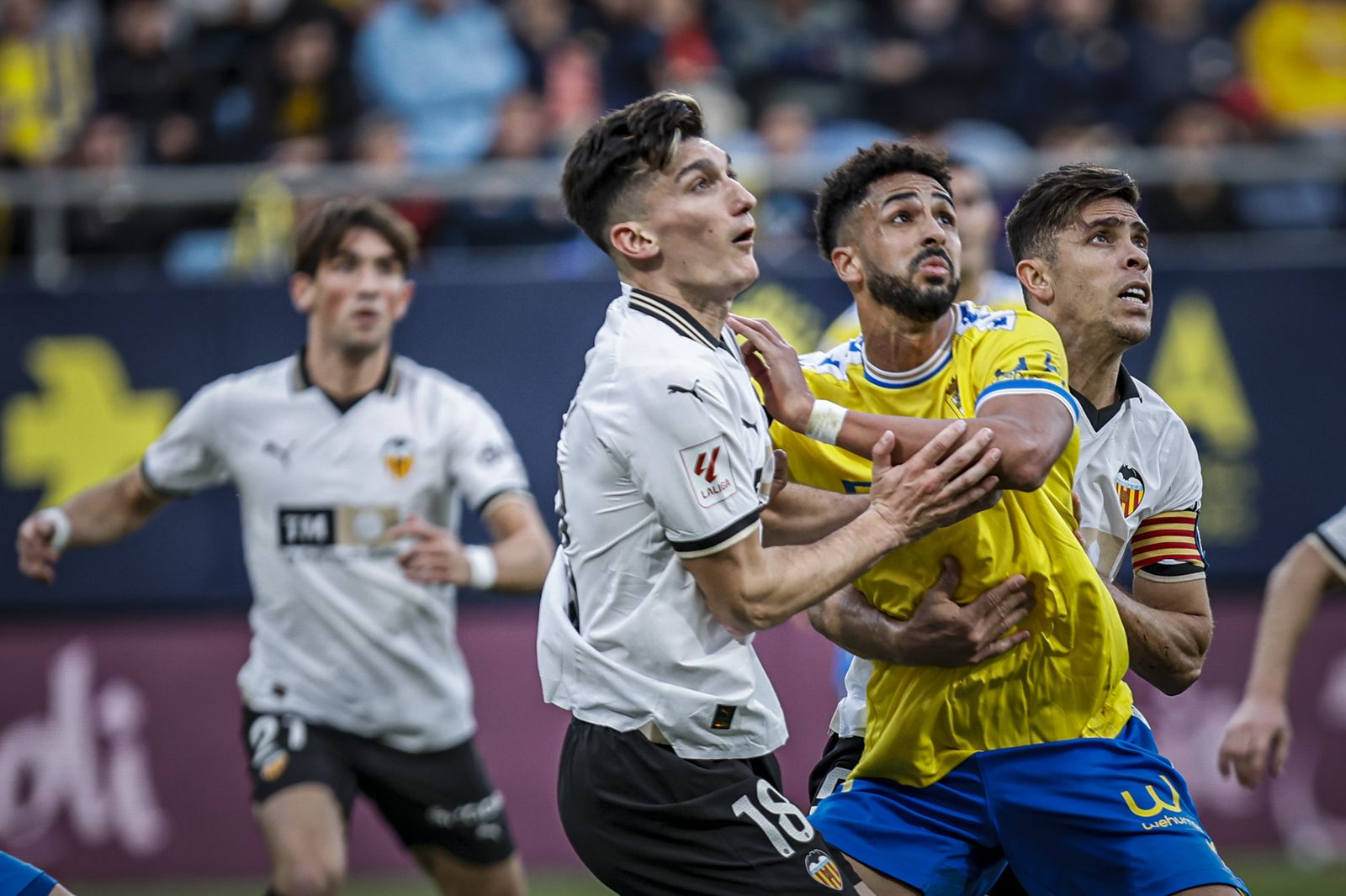 Partido de fútbol Cádiz CF - Valencia CF