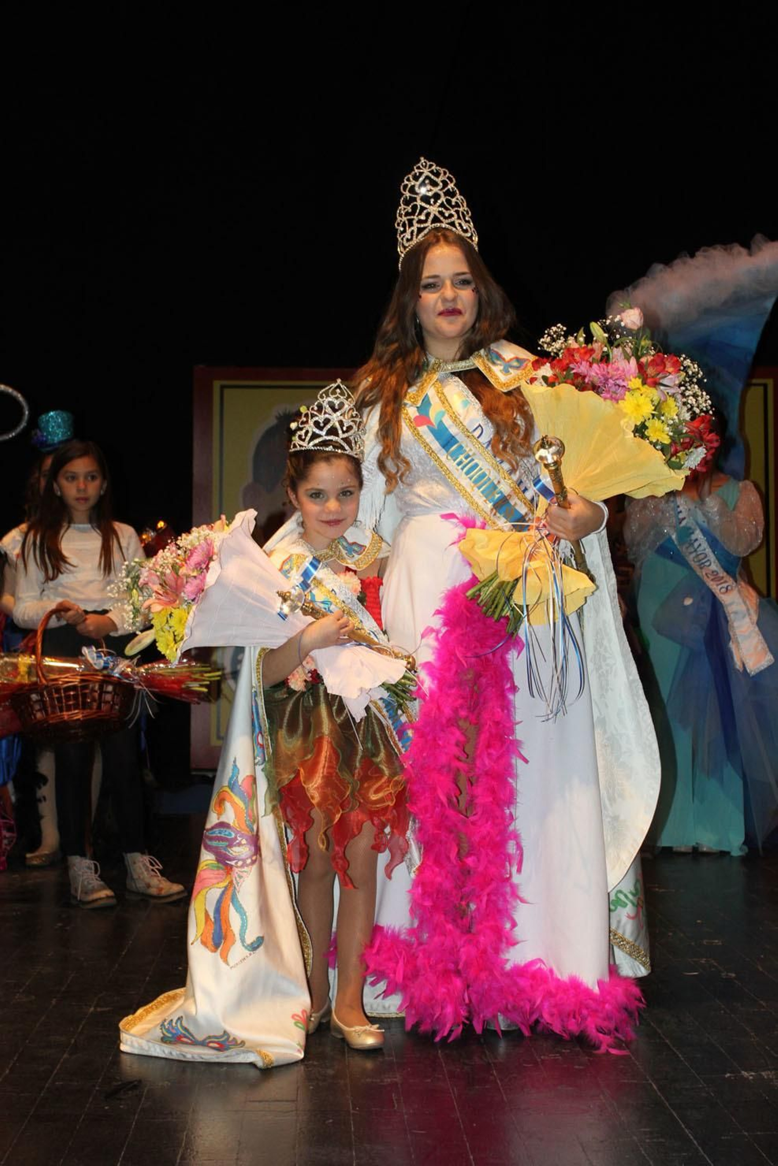 Gala de la coronación de  la choquera mayor e infantil del Carnaval Colombino 2018