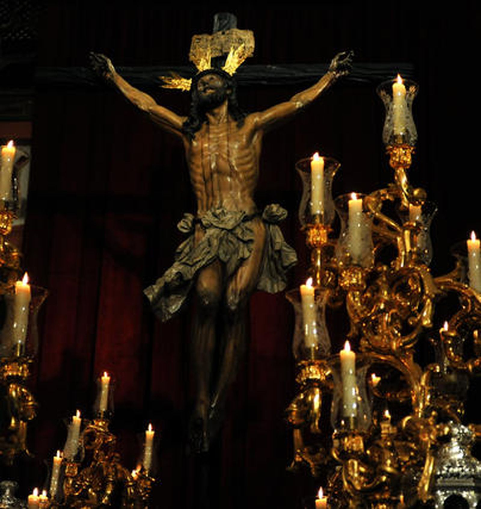 El Cachorro no pudo procesionar este Viernes Santo.

Foto: Juan Carlos Vázquez