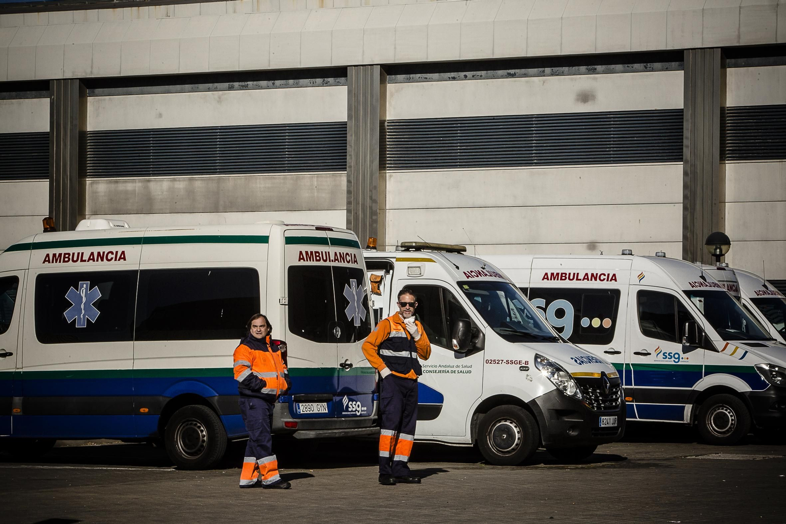 Imágenes de la Zona franca en la mañana de hoy lunes