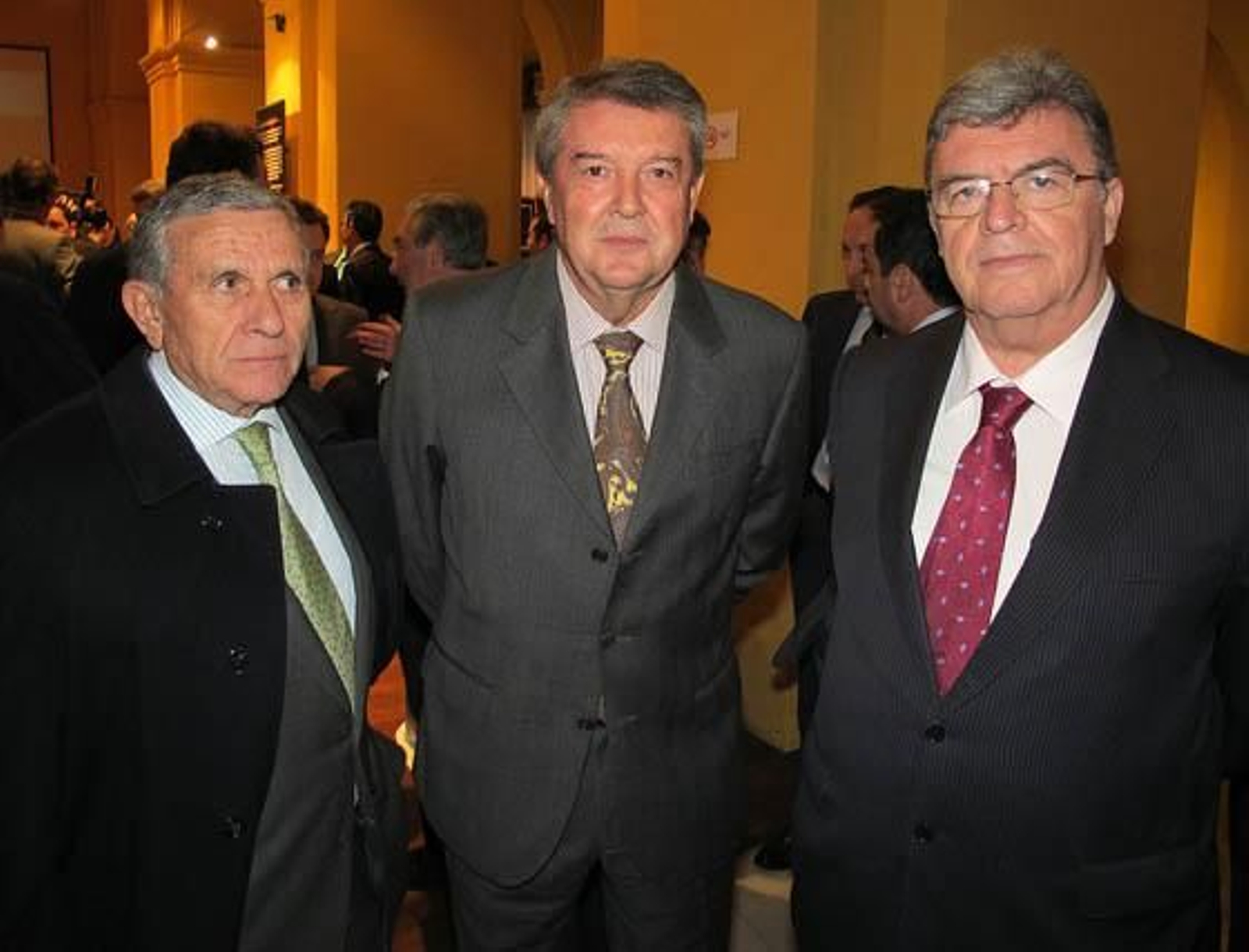 Martín Arance (Arance), José Antonio Sarmiento (Iberhanse) y Ramón Jiménez (Gescoan).

Foto: Victoria Ramírez
