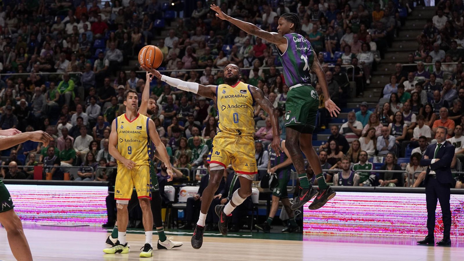 El Unicaja-MoraBanc Andorra, en fotos