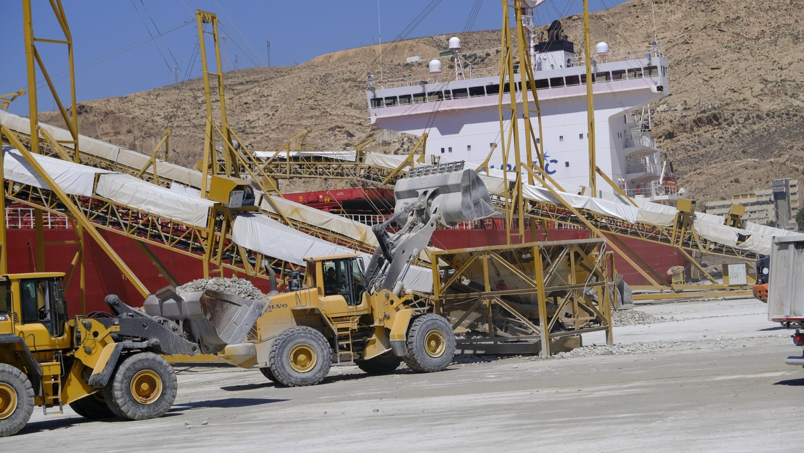 La Carretera del Yeso, en imágenes