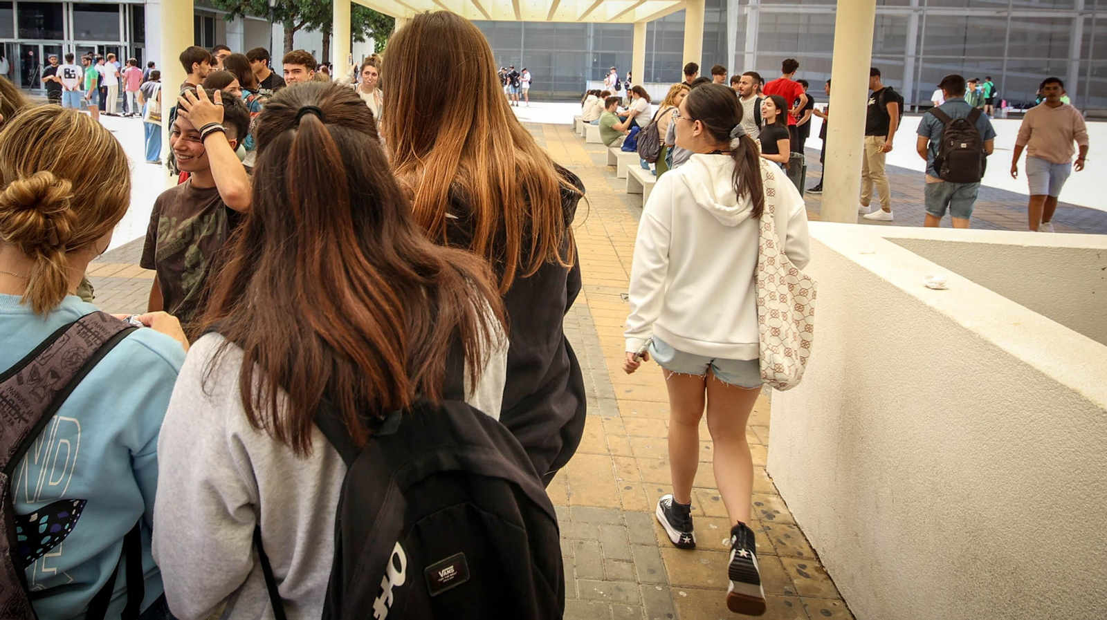 Pruebas de Selectividad 2023 en el Campus de Jerez