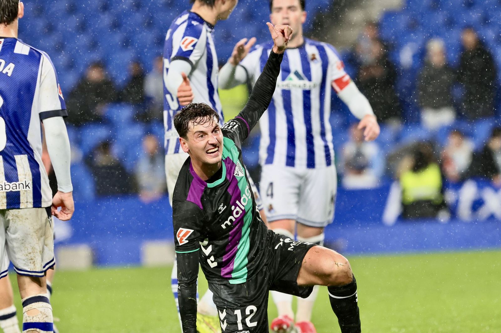 Real Sociedad-Málaga CF, en fotos
