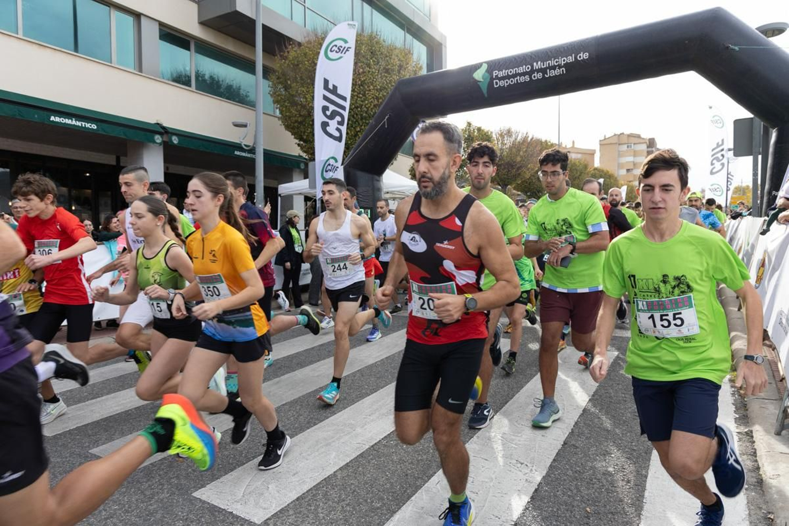 Jaén corre por la NO violencia y la igualdad en la XI carrera organizada por CSIF, en imágenes
