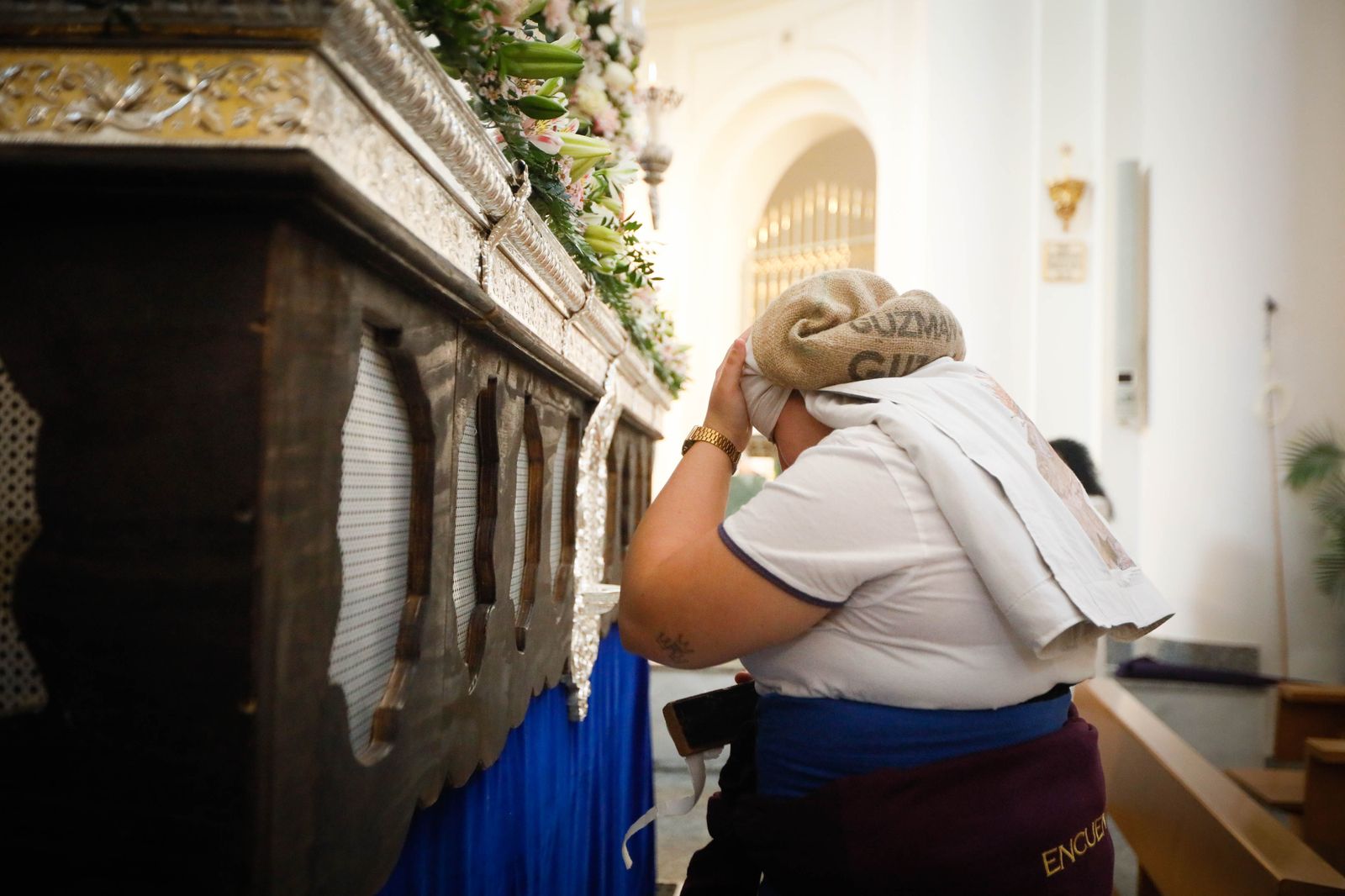 La procesión del Encuentro, en imágenes