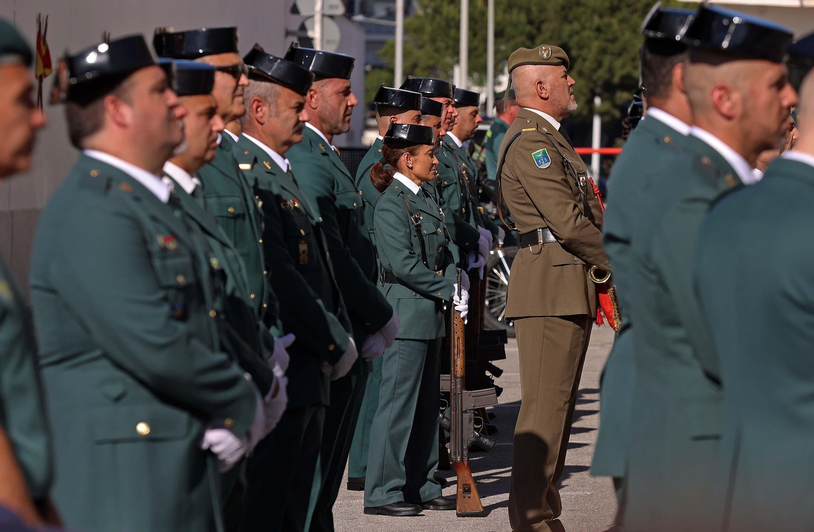 Imágenes del 180º Aniversario de la Guardia Civil en Algeciras