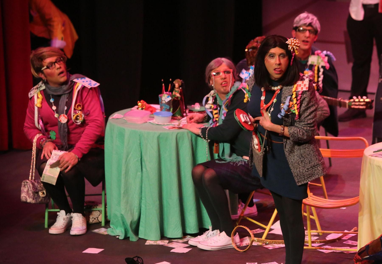 Cuarto día de preliminares del Carnaval Colombino en imágenes