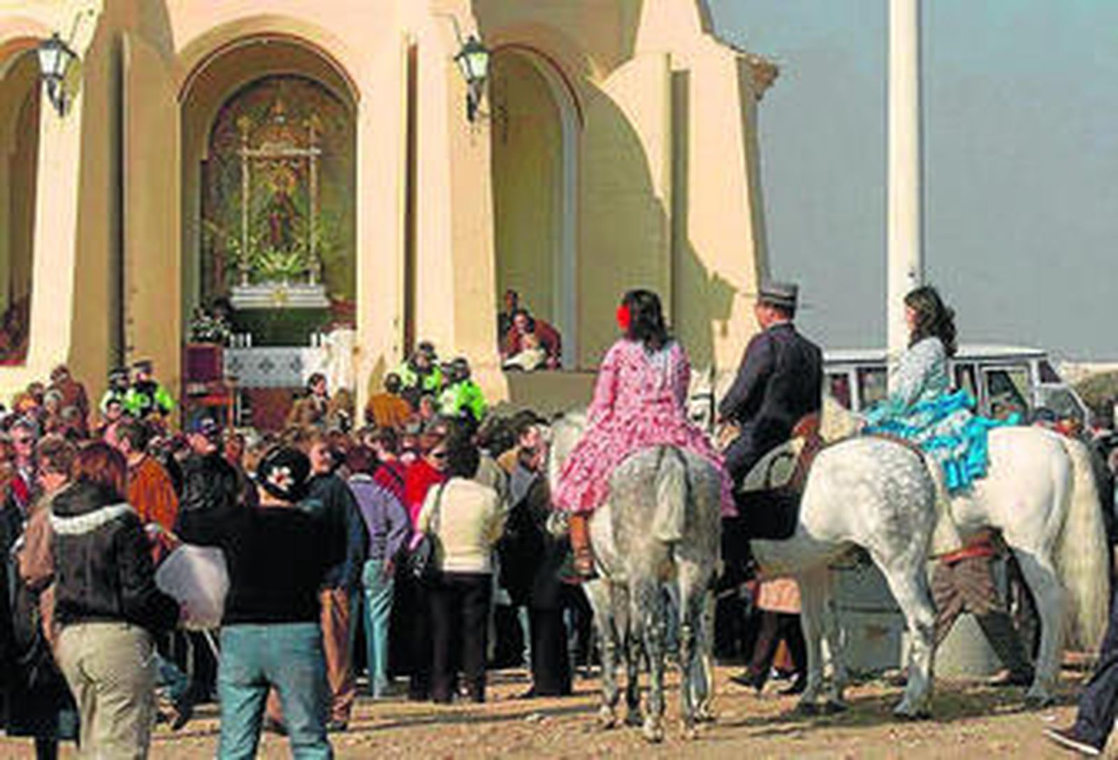 Imagen de la Romería del pasado año.