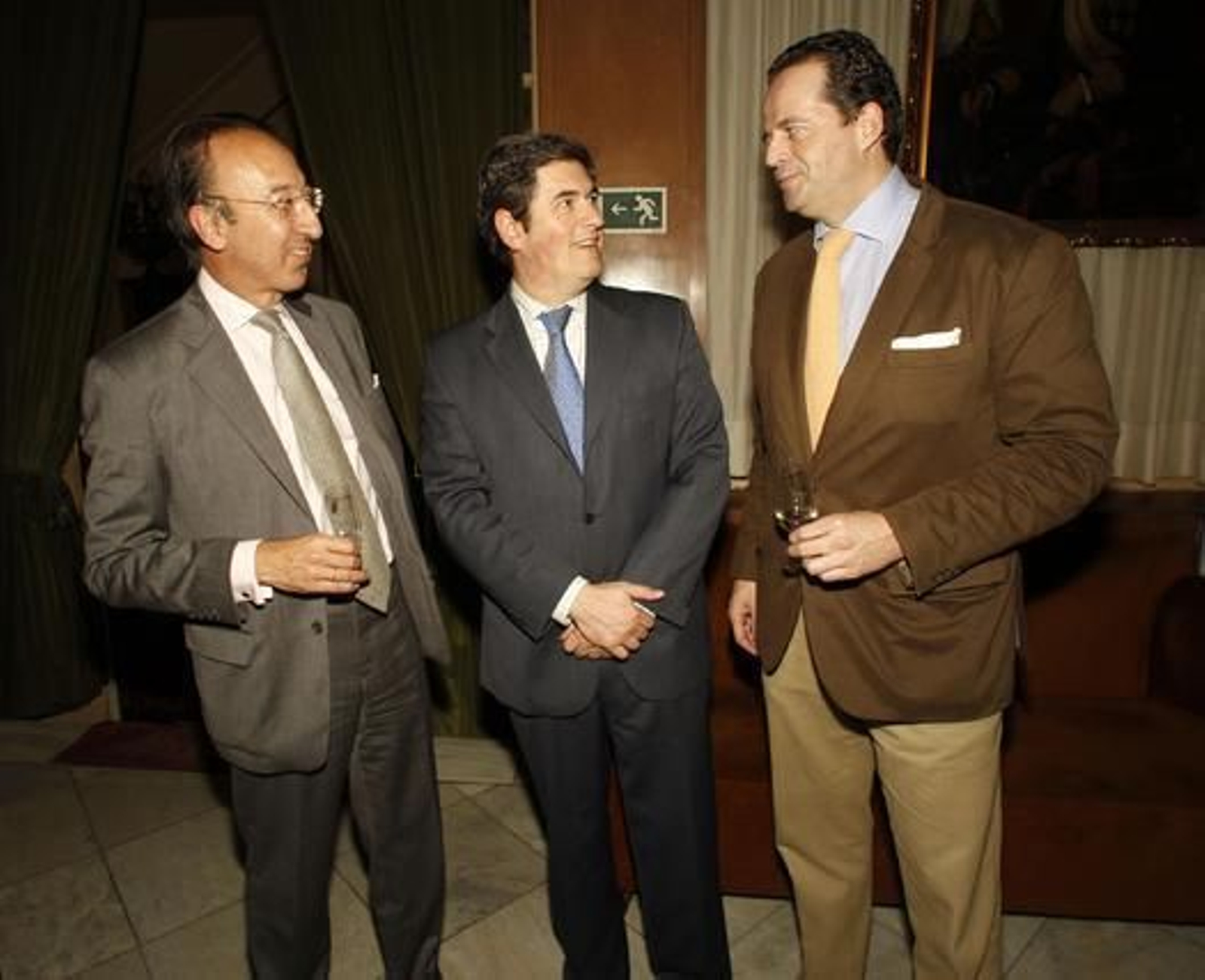 Los jerezanos afincados en Madrid se dieron cita en el Centro Cultural de los ejércitos para rendir homenaje a Bertín Osborne./José Ramón Ladra  Foto: Jose Ramon Ladra