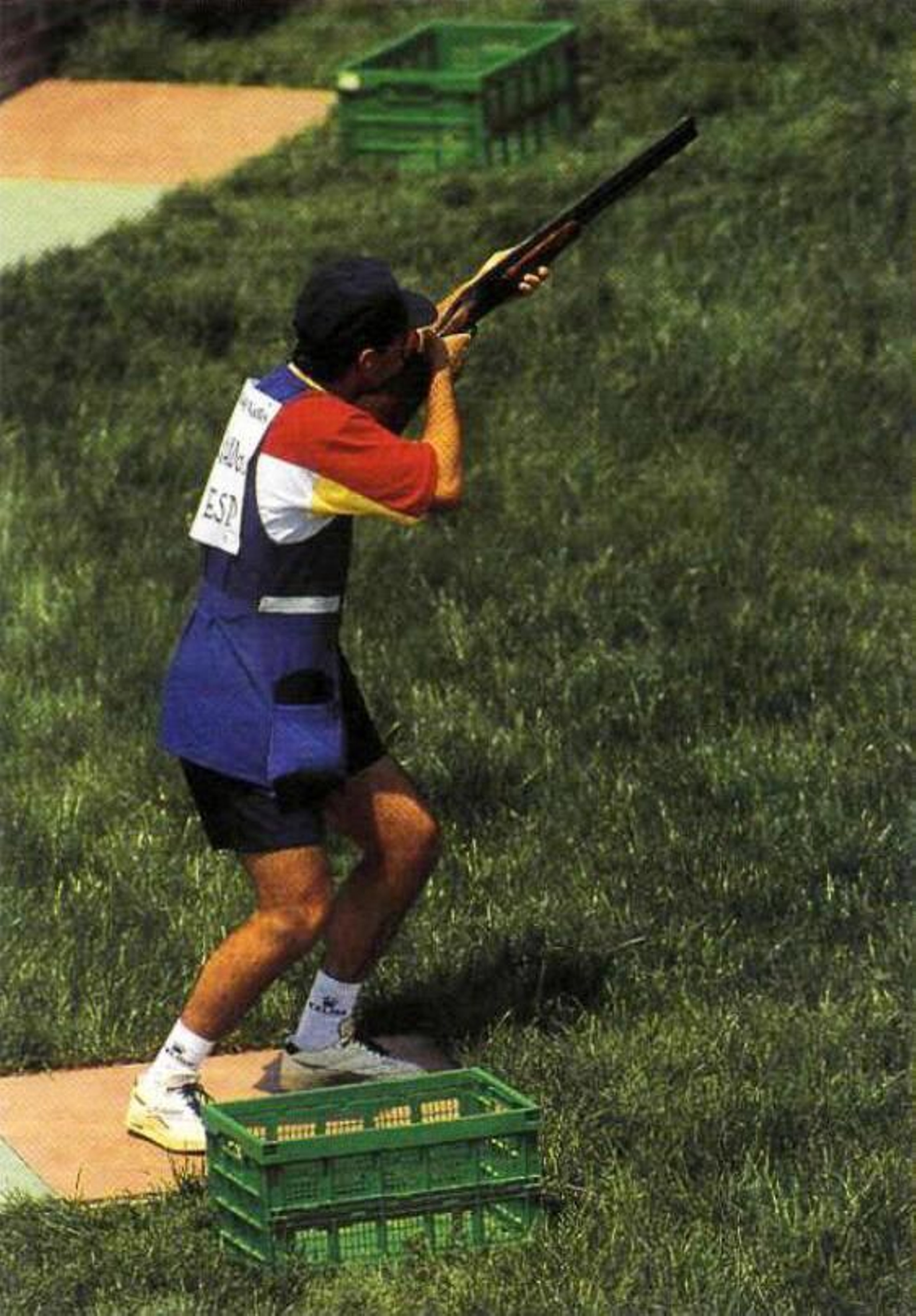 José María Colorado en la Olimpiada de Barcelona 92