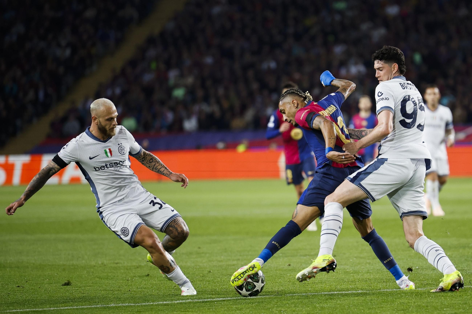 Las mejores fotos del Barcelona - Inter