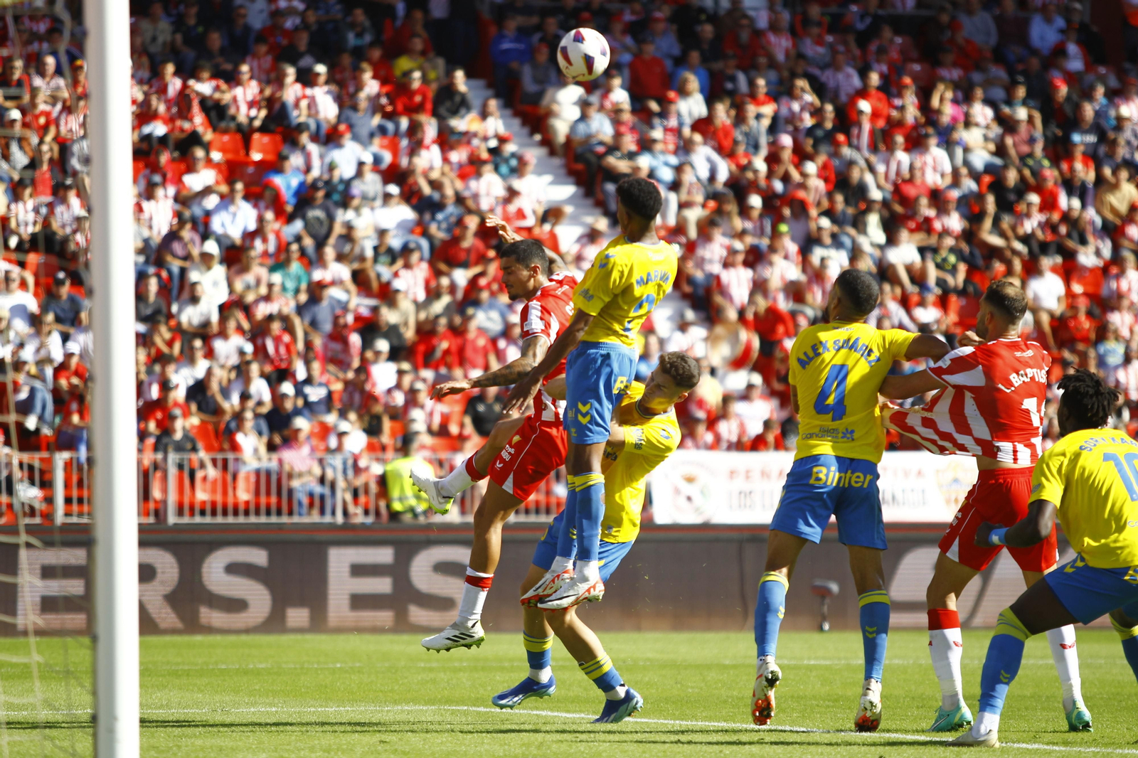 Imágenes del partido U.D. Almería-U.D. Las Palmas